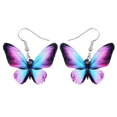 Birdwing Butterfly Acrylic Earrings