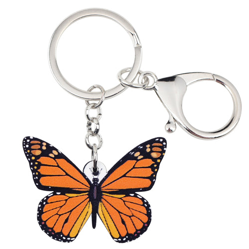 Monarch Butterfly Bag Charm